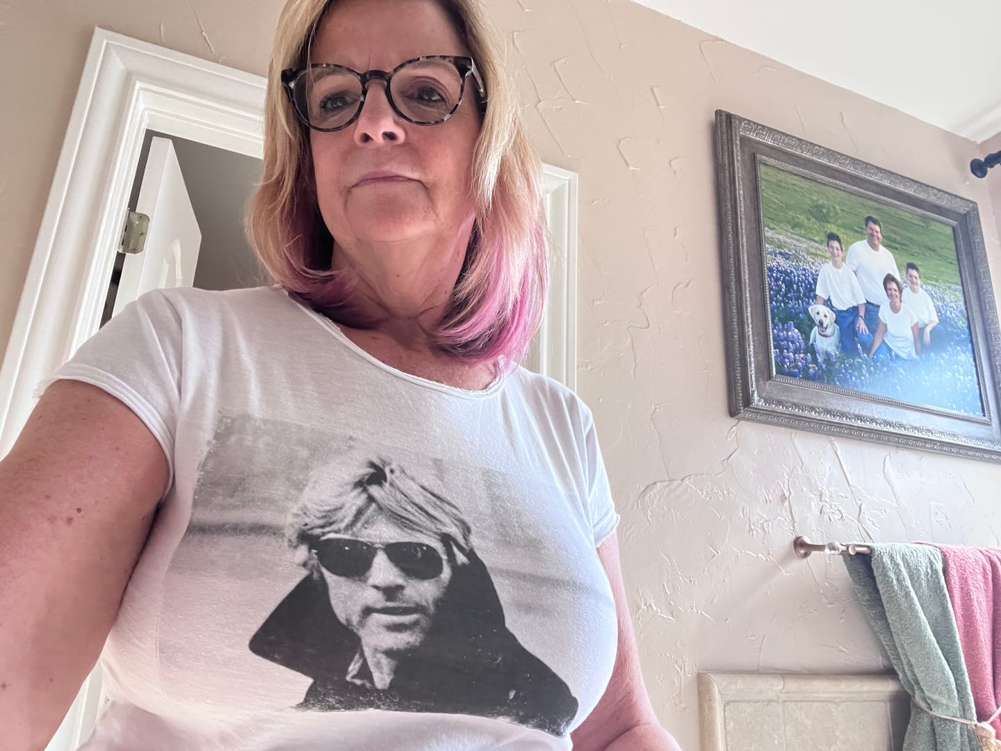 Customer photo review of Robert Redford T-Shirt
