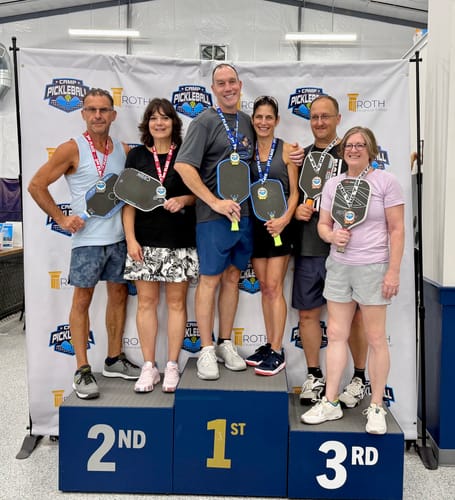Customer photo review of The Loco 16mm Pickleball Paddle- Hybrid