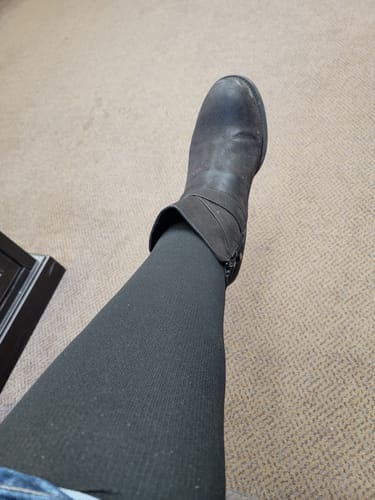 Customer photo review of Calze BambooFlow™ a Compressione punta CHIUSA – Gambe leggere tutto il giorno!