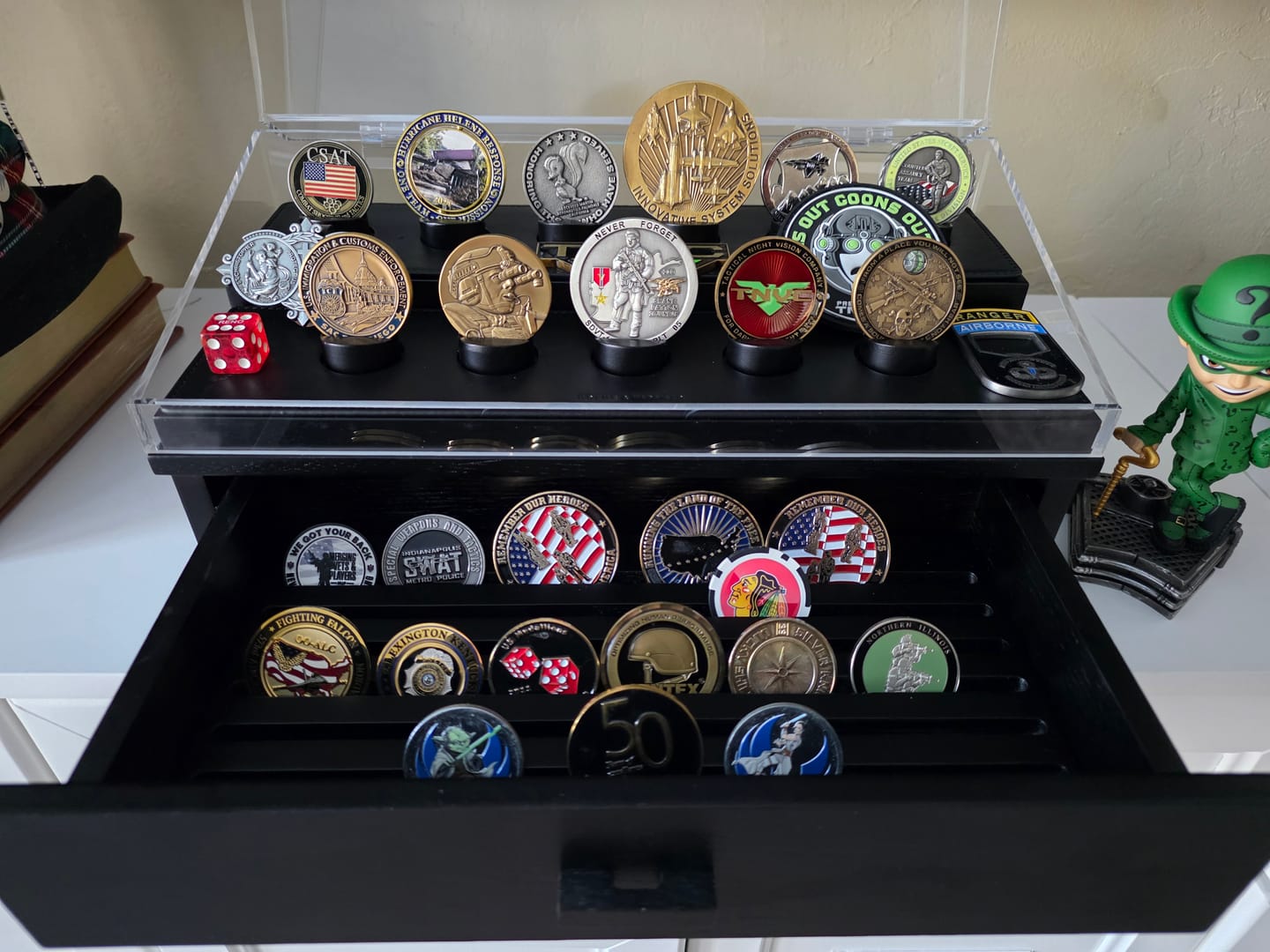 Customer photo review of The Coin Deck