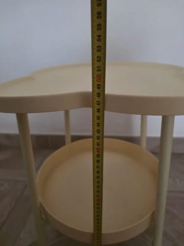 Customer photo review of Mobile Storage Coffee Table – Modern Rolling Corner Table