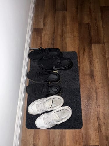 Customer photo review of Bathroom Absorbent Mat - Minimalist Machine Washable Pad