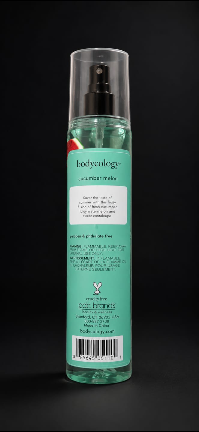 Customer photo review of Bodycology body mist 237ml cucumber melon v2