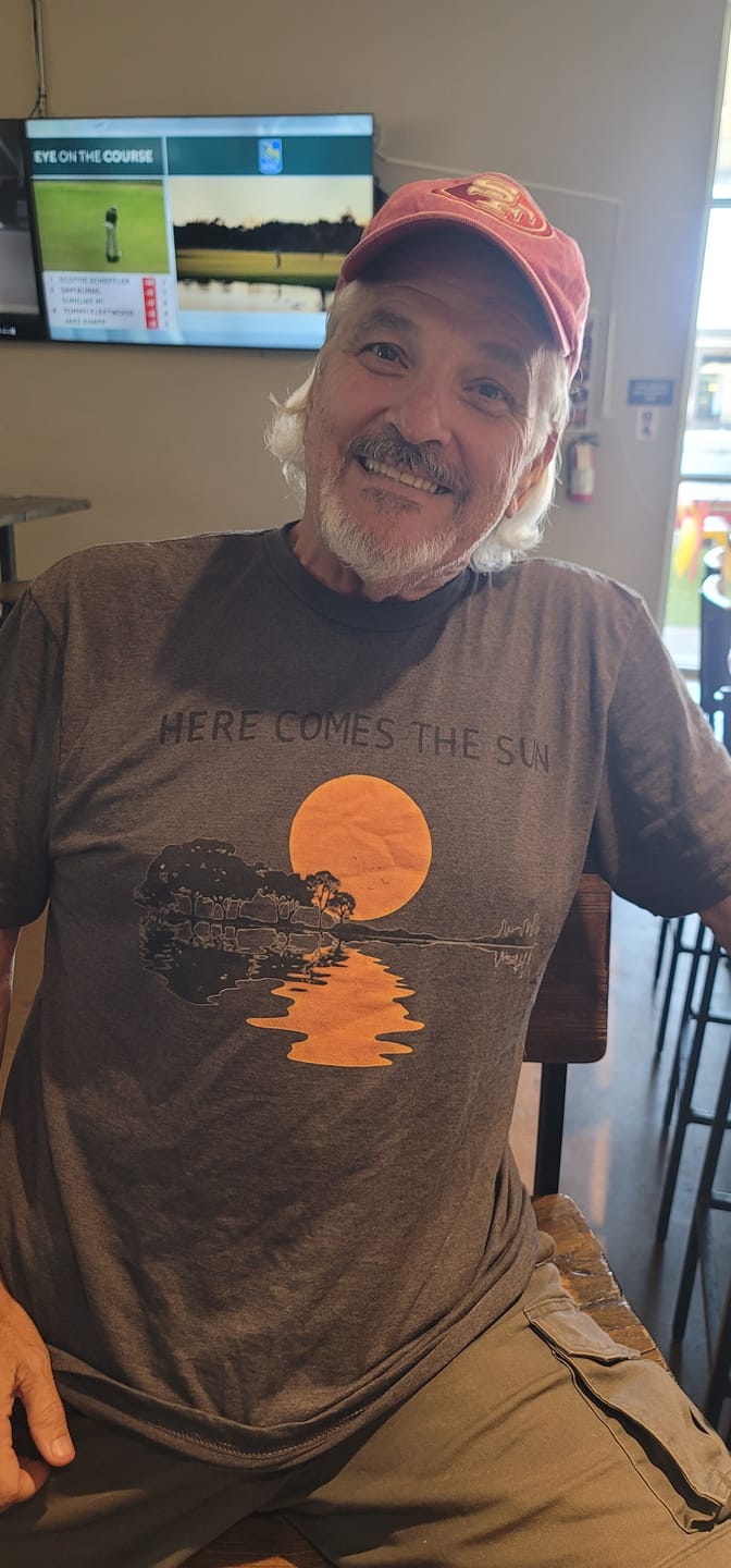 Customer photo review of Here Comes The Sun (IV) T-Shirt