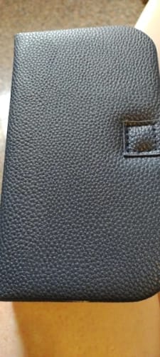Customer photo review of Travel Jewelry Box – Portable Leather Organizer Case