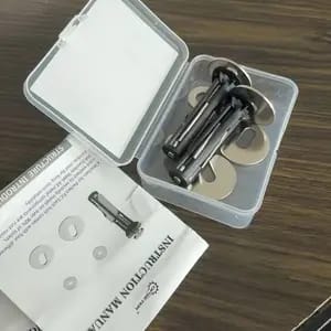 Customer photo review of Installazione Facile Kit Bulloni Universali per Sedile WC