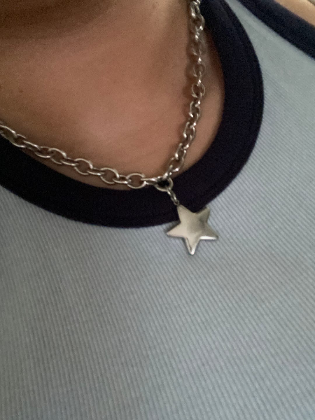Customer photo review of Collar Dazzle Plata