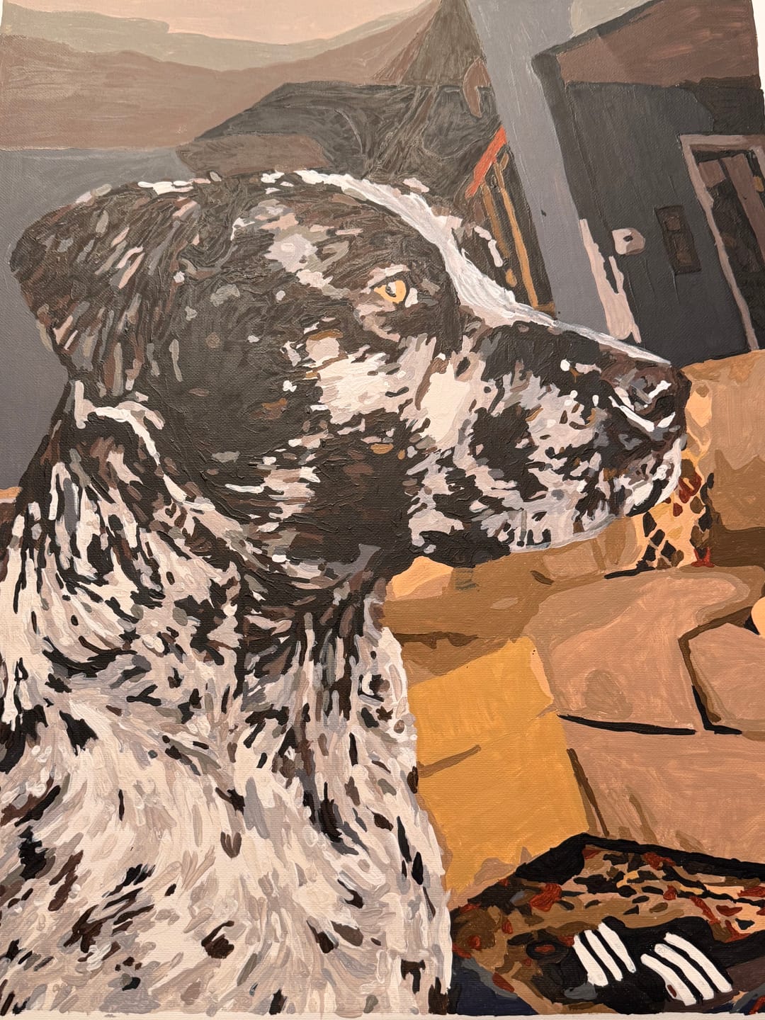 Customer photo review of Surprise Painting | Paint by Numbers