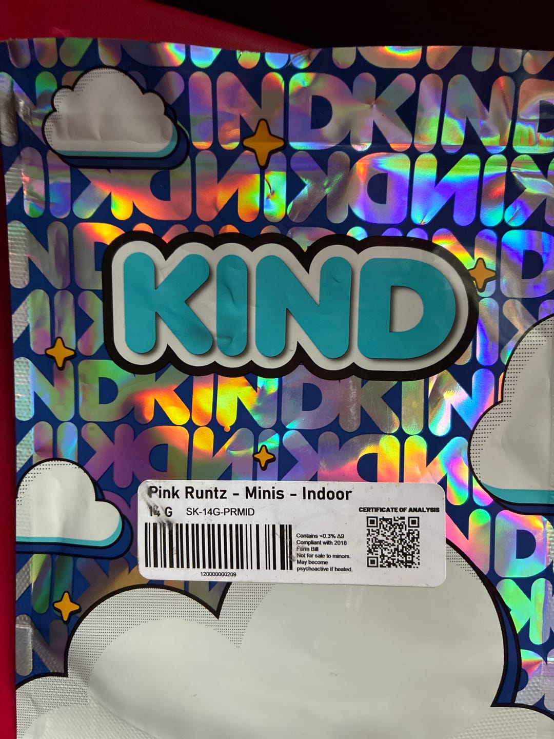 Customer photo review of Pink Runtz - Minis - Indoor - 14 Grams - Hybrid