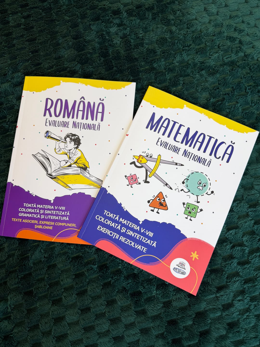 Customer photo review of Pachet Evaluare Națională (Română + Matematică) Bacademia