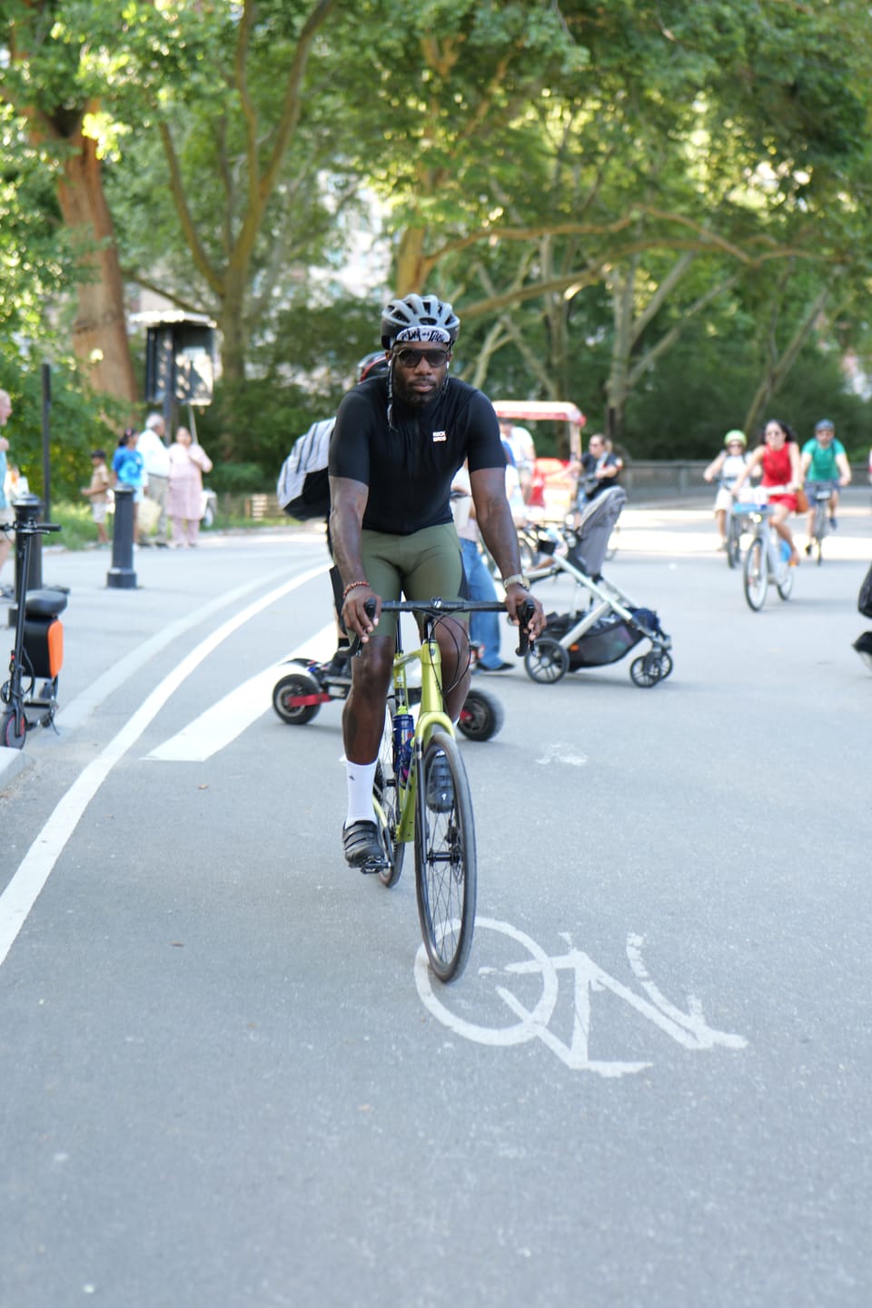 Customer photo review of Cycling Hat V10