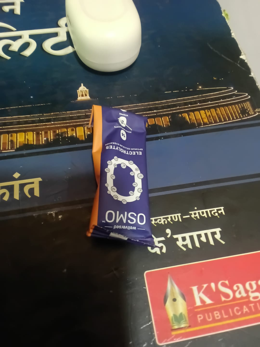 Customer photo review of OSMO Electrolytes Sachet (30 Sachets, Valencia Orange) + Wellcore Creatine Sachet (Unflavoured)