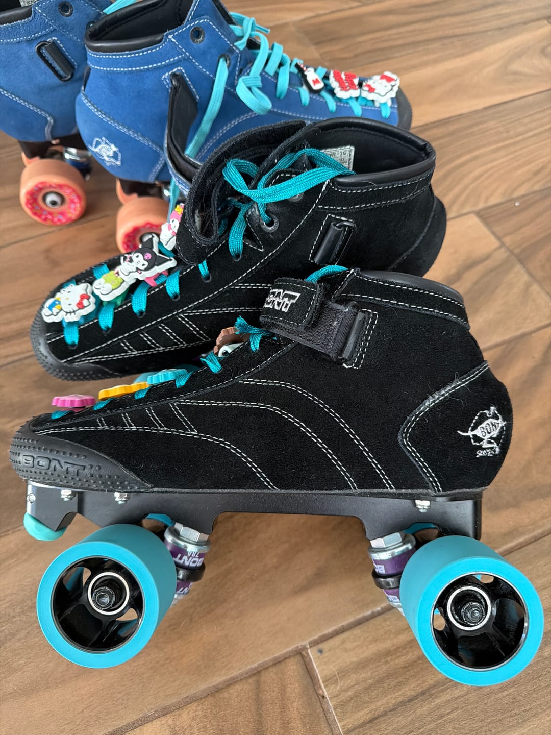 Customer photo review of Royal Assassin Roller Derby Wheels