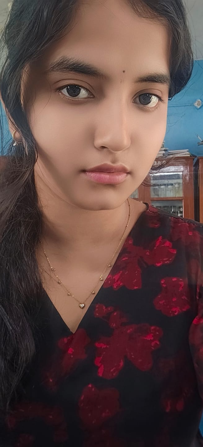 Customer photo review of Celeste Heart Station Necklace