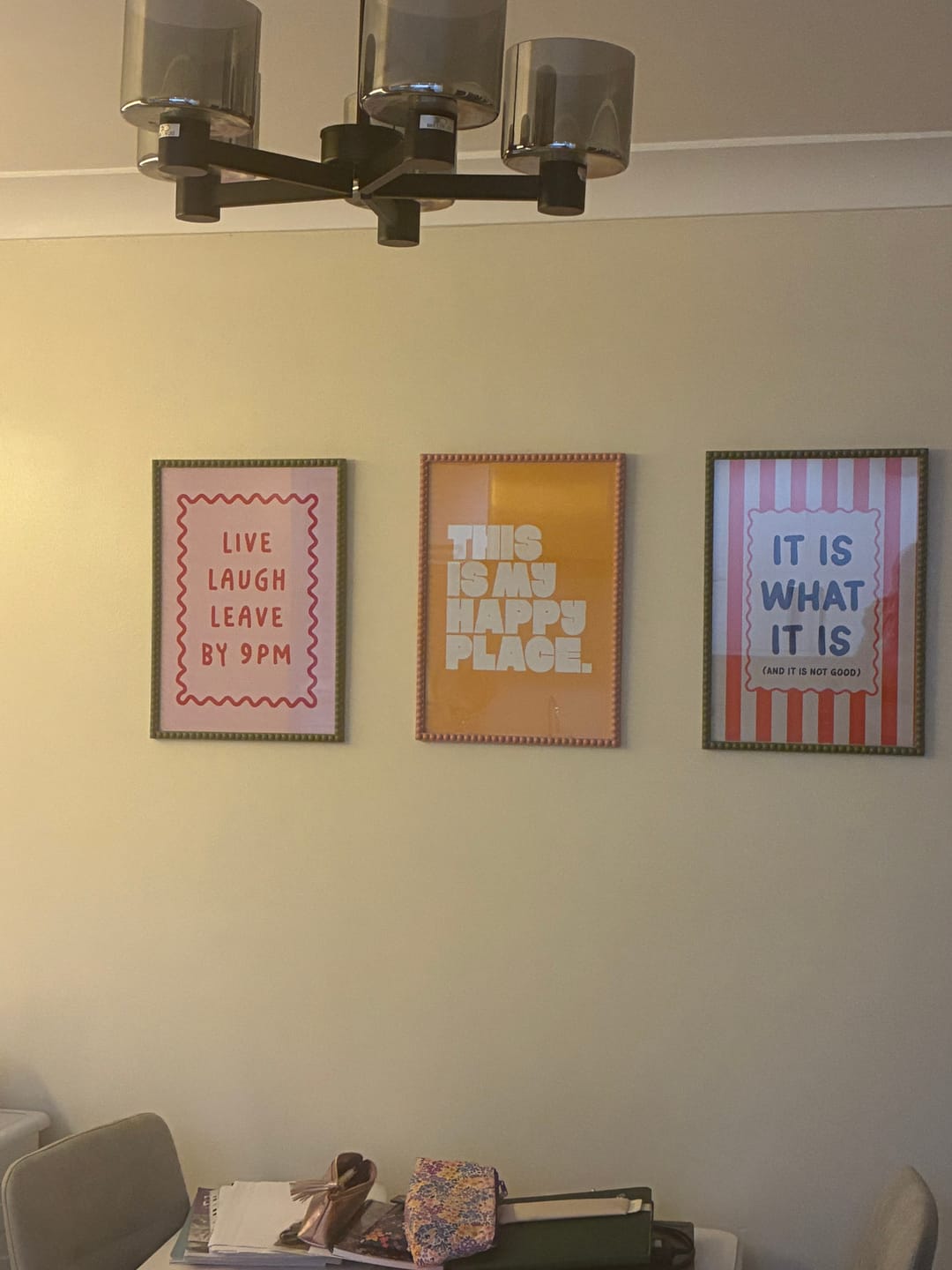 Customer photo review of A3 Art Print - It Is What It Is