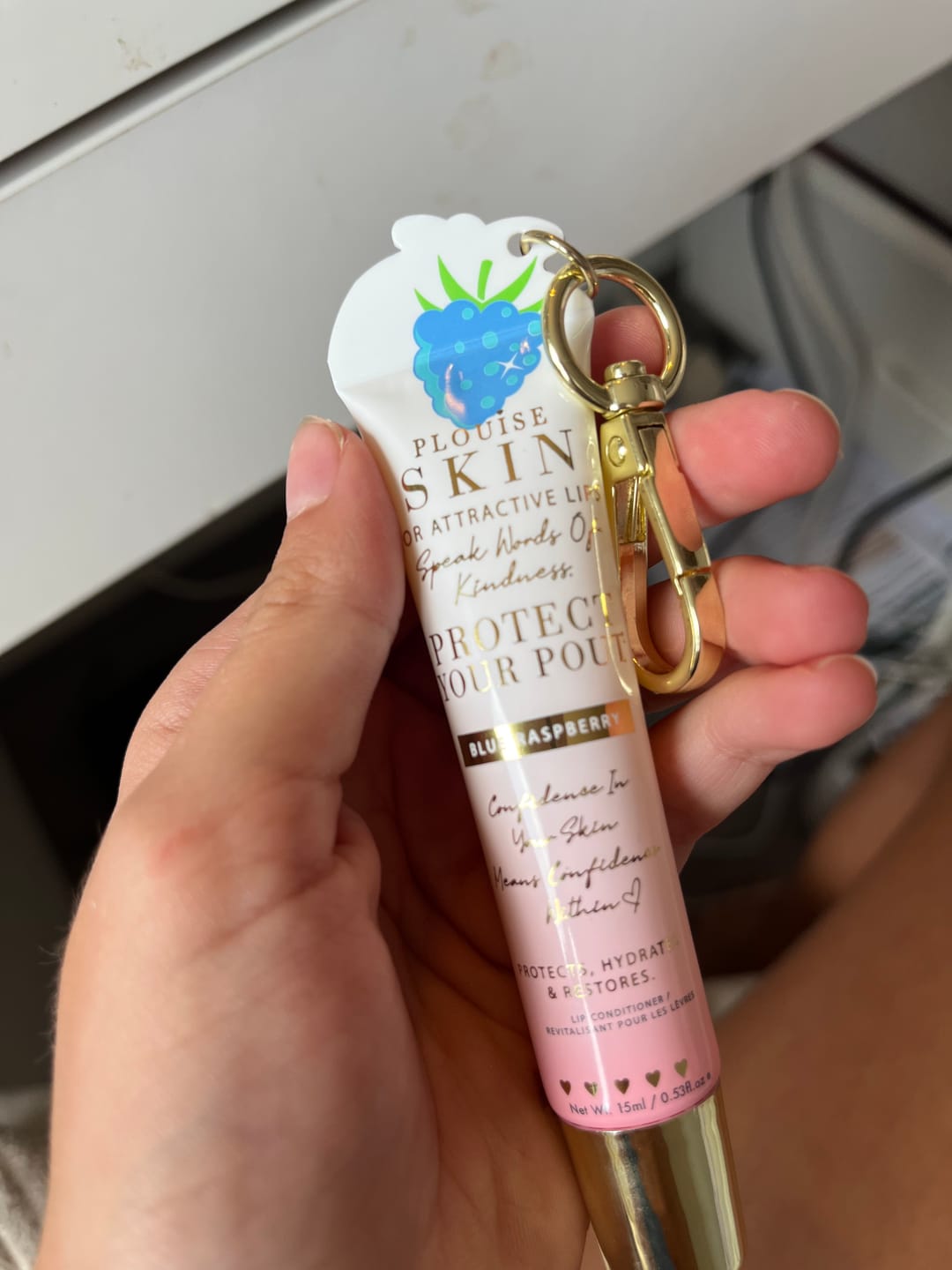 Customer photo review of Bad Bitch Energy Lip Conditioner & Oil Duo