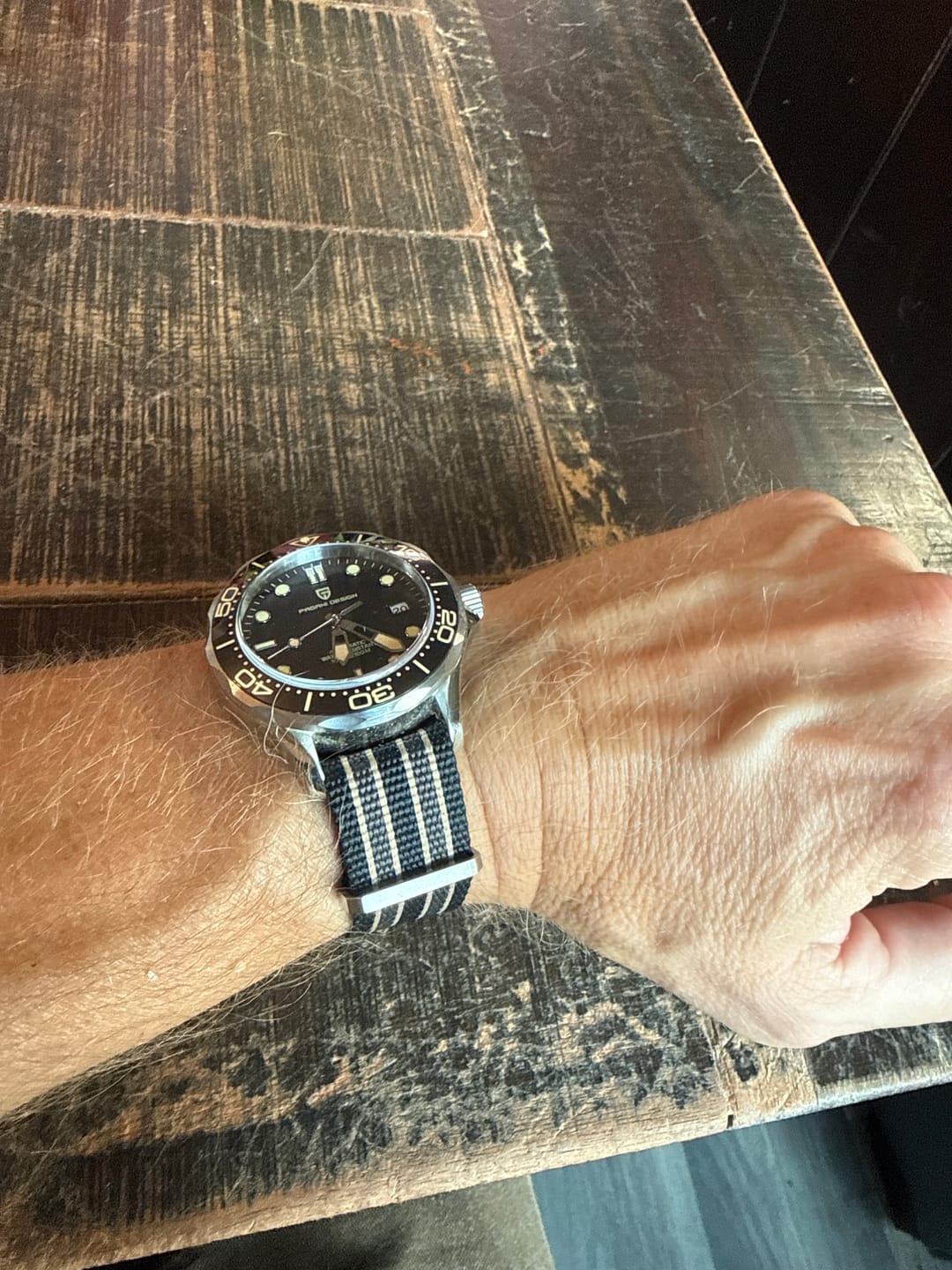 Customer photo review of Bond Nylon Strap - Five Eye