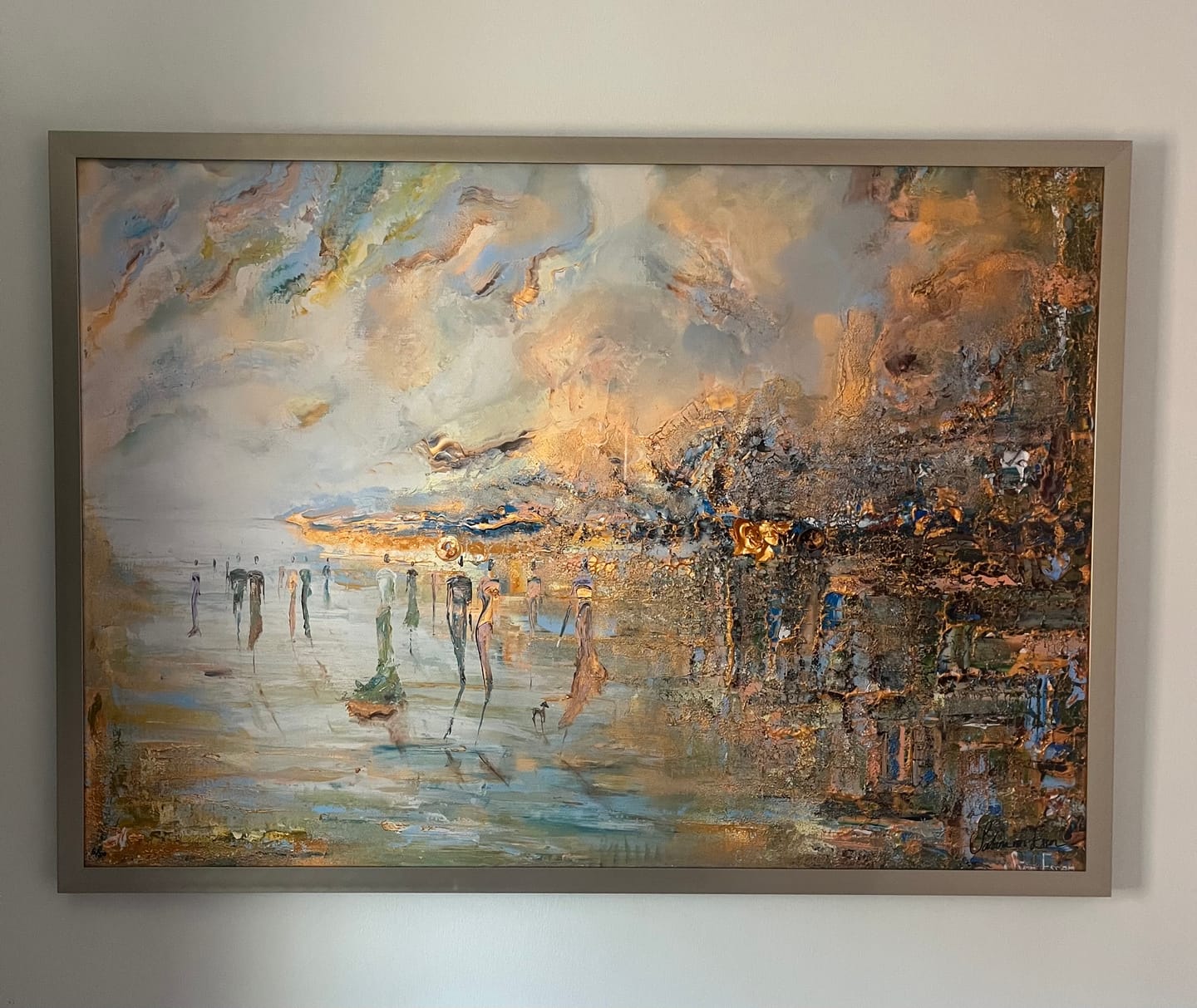 Customer photo review of The future awaits print extended