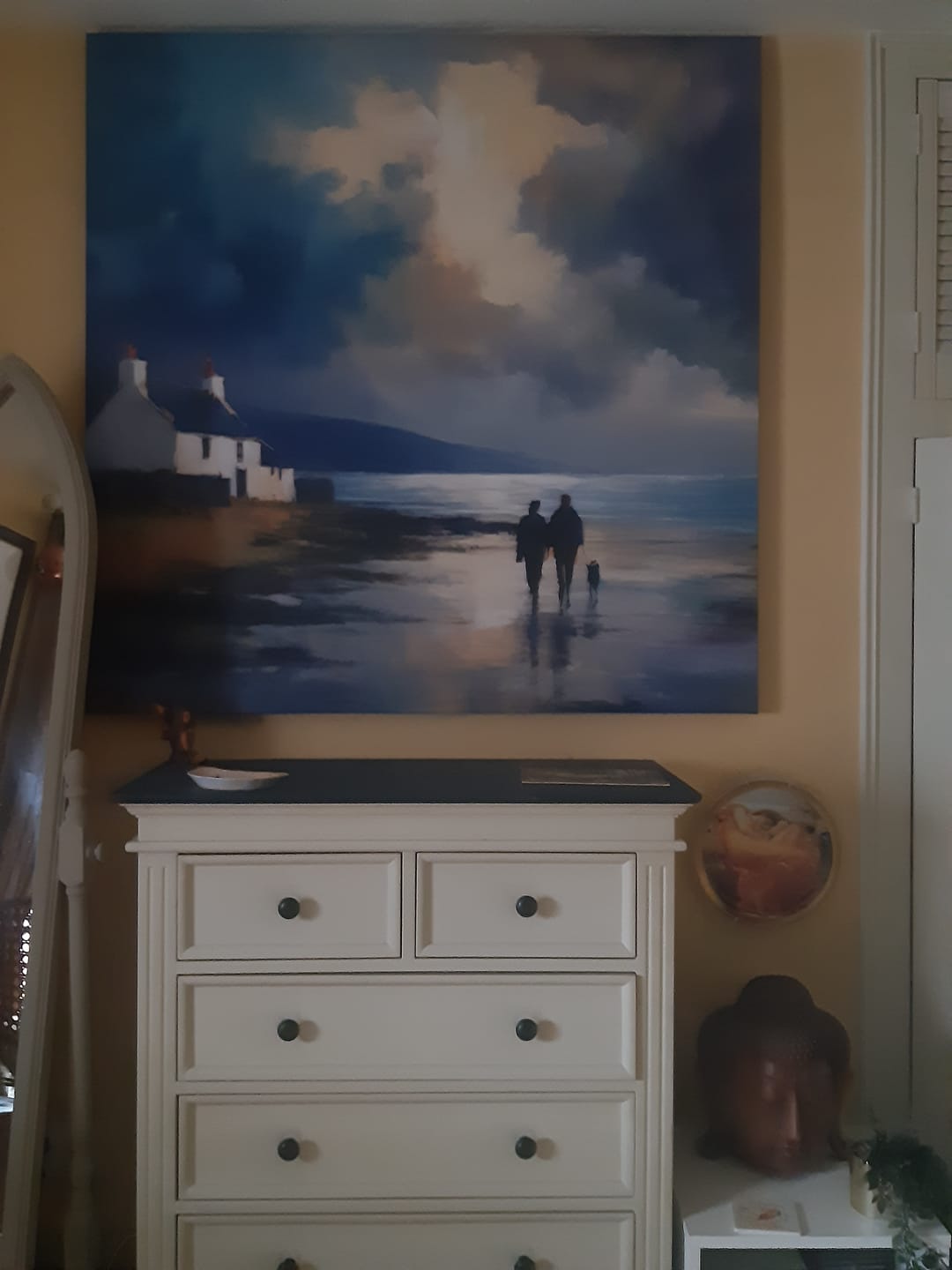Customer photo review of Out With Duke Oversized Canvas Print