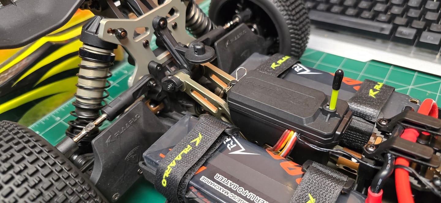 Customer photo review of Antenna Tube and Cap Set for DSK Buggy