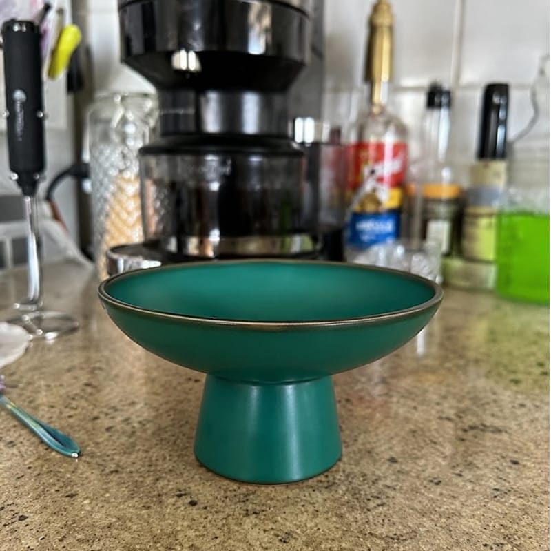 Customer photo review of Akihiko Tea Art Dessert Plate