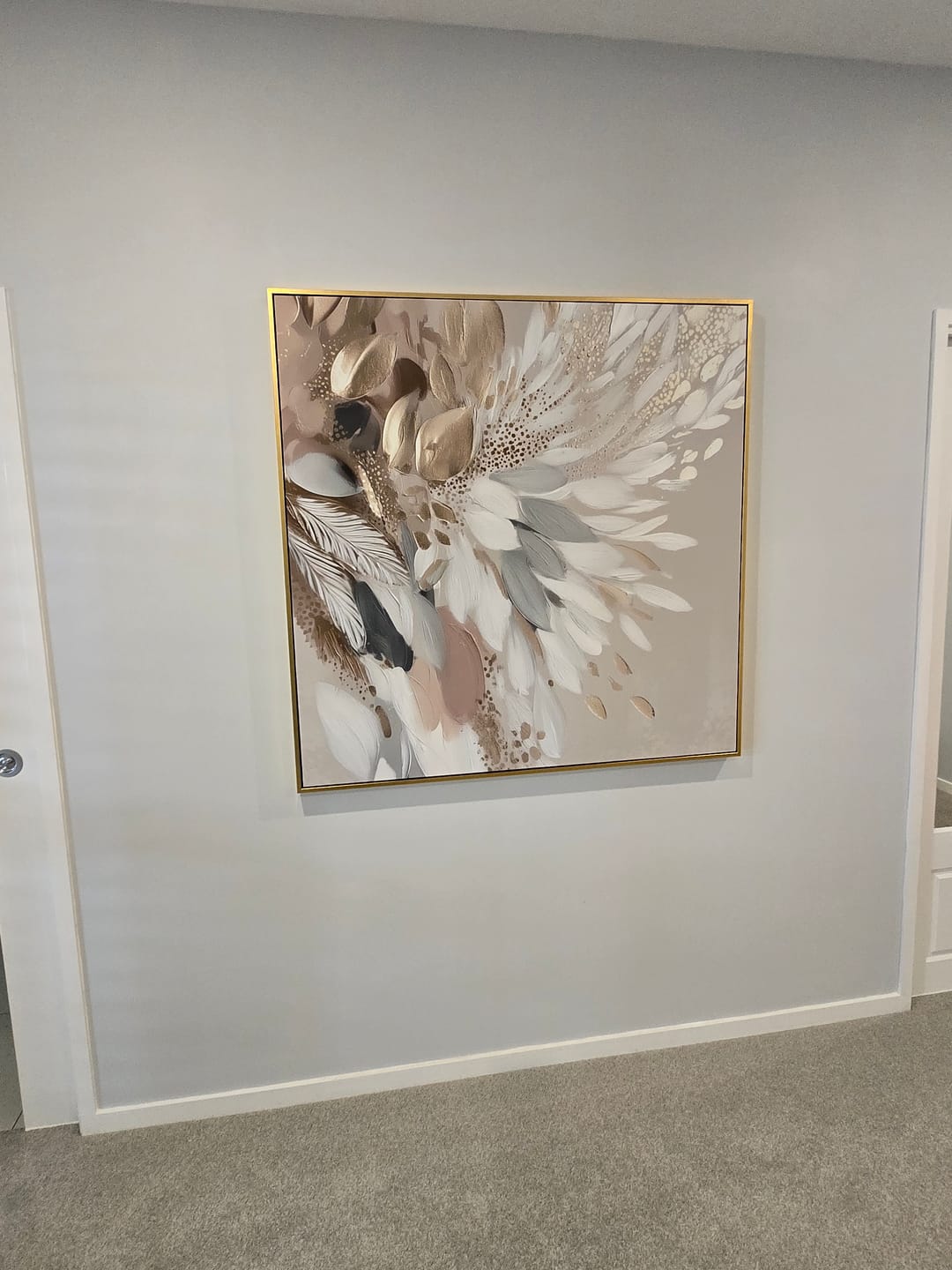 Customer photo review of Gilded Feathers