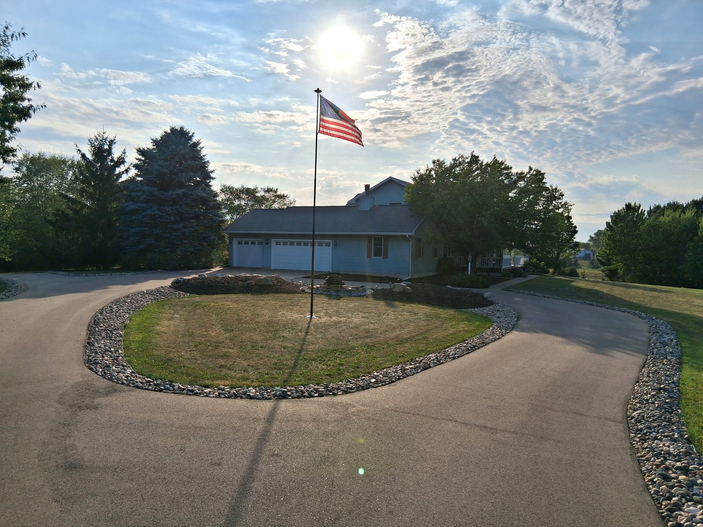 Customer photo review of 4' x 6' American Flag