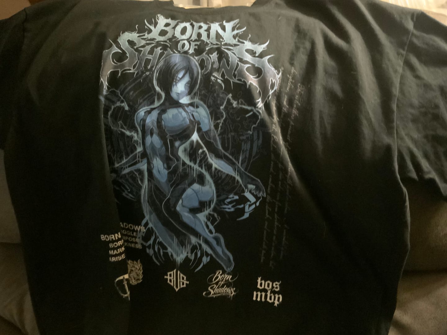 Customer photo review of [Limited Edition] 'Halo: Cortana' Front T-Shirt
