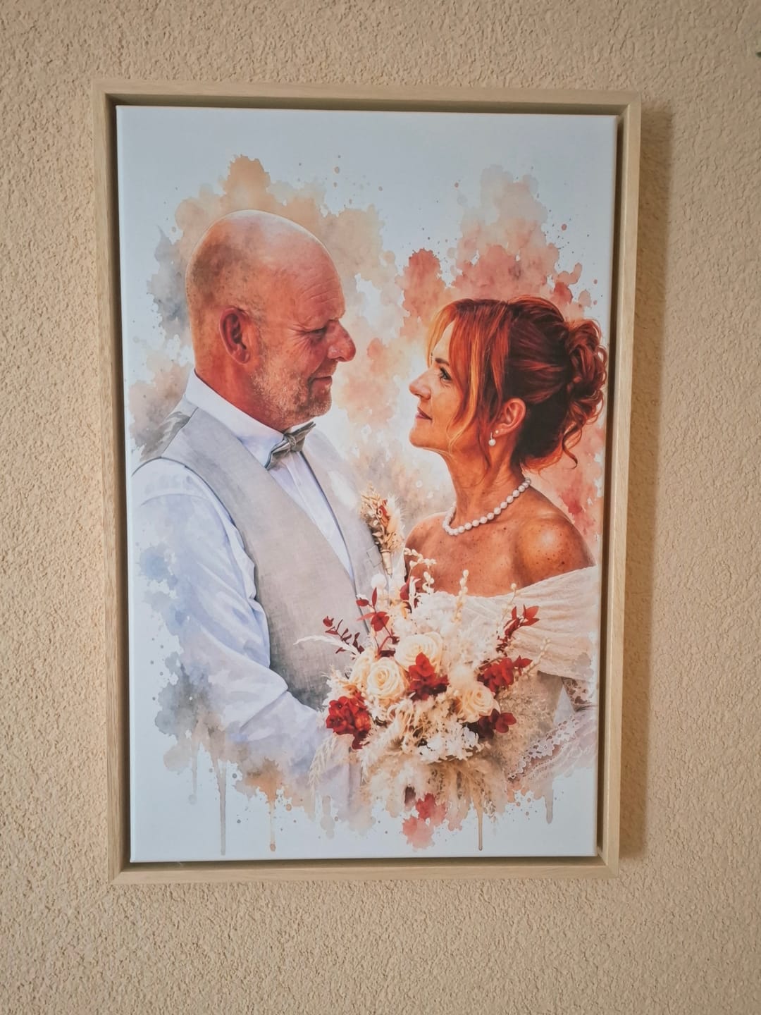 Customer photo review of Euer Foto als Kunstwerk – mit Live-Vorschau, als Poster oder Leinwand