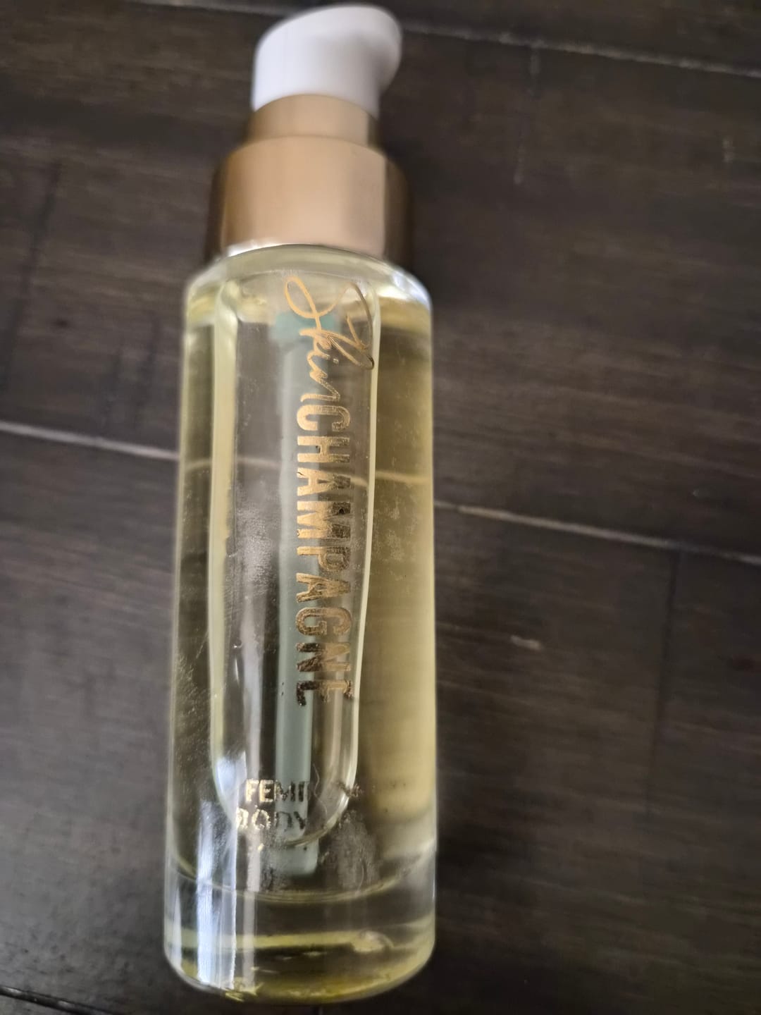 Customer photo review of FEMININITY BODY OIL
