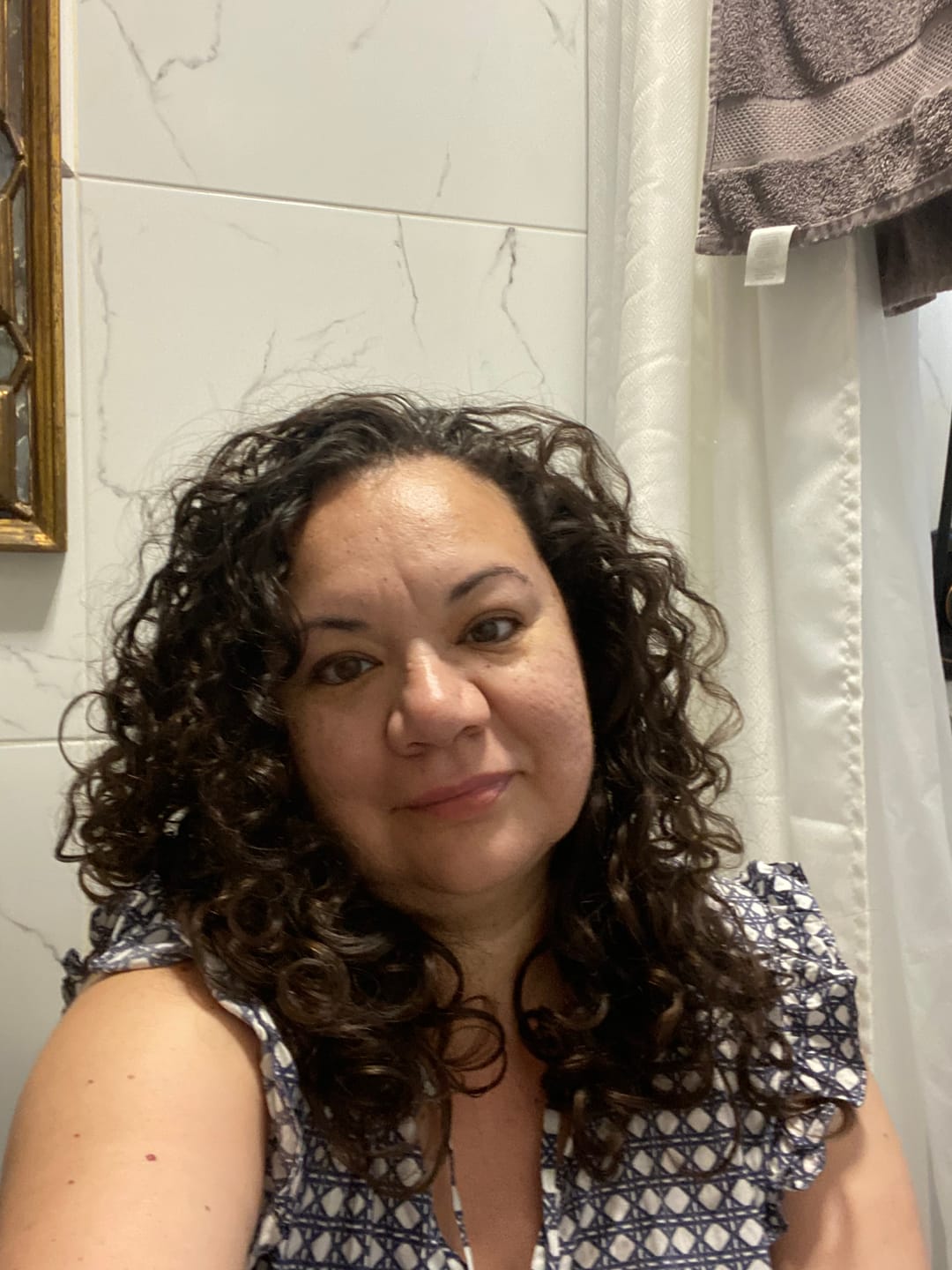 Customer photo review of Bali Curls Curl Defining Gel for Frizz-Free Bounce 150 ml