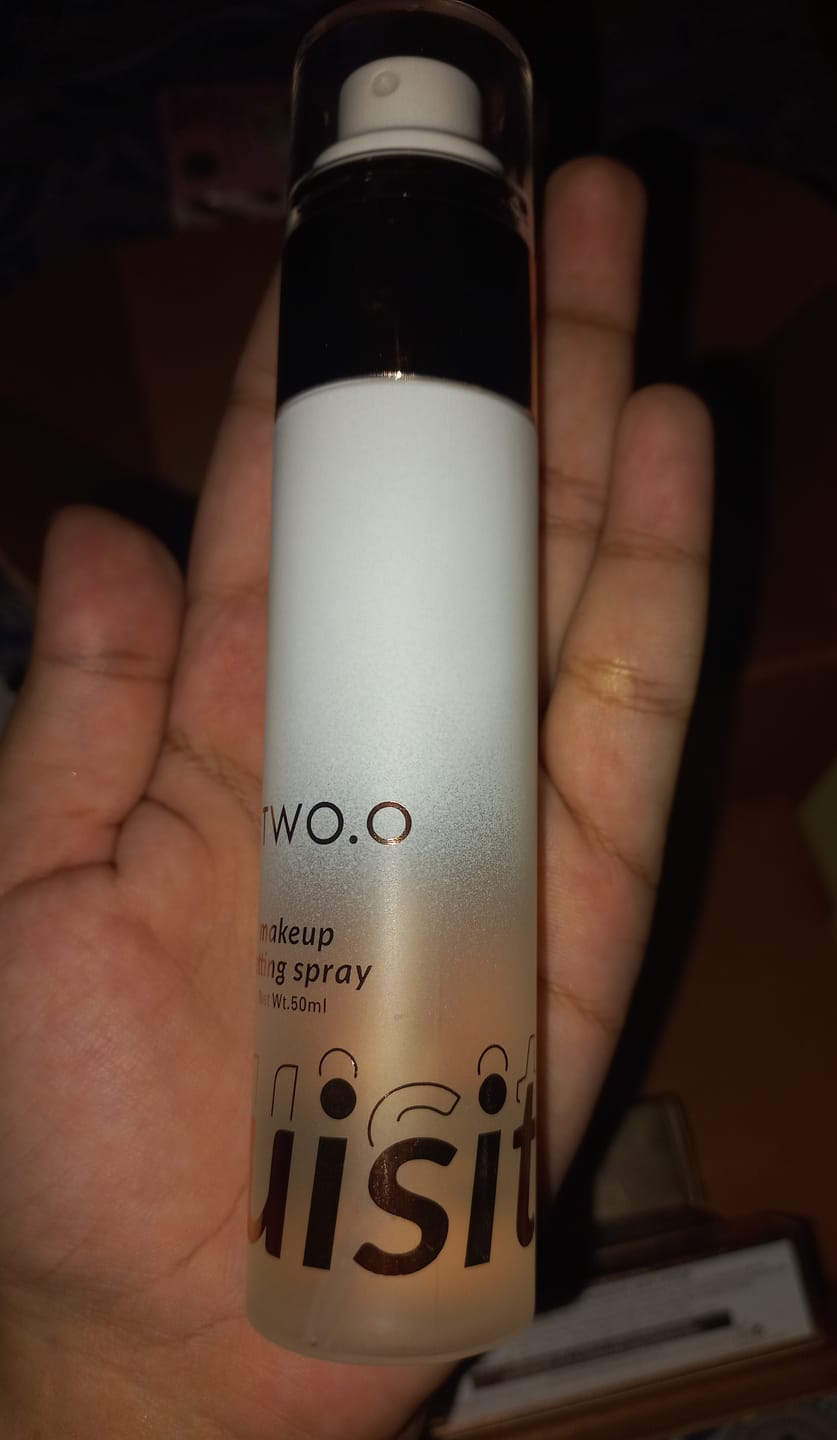 Customer photo review of O.TWO.O EXQUISIT SETTING SPRAY