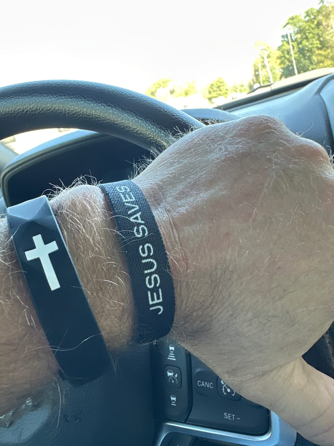 Customer photo review of Daily Bible Verse Wristband