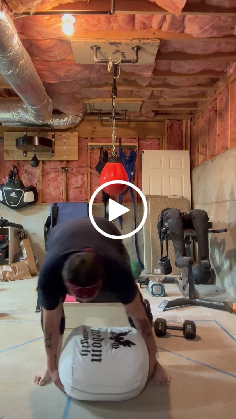 Customer video review of Strongman Sandbag