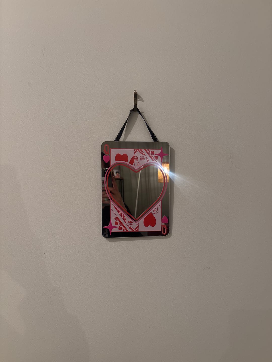 Customer photo review of Queen of Hearts Mirror