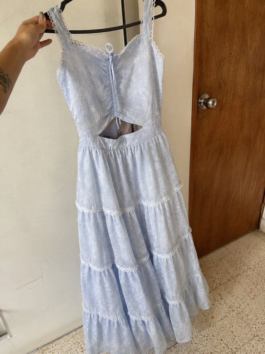 Customer photo review of Vestido Largo para niña - Aitana