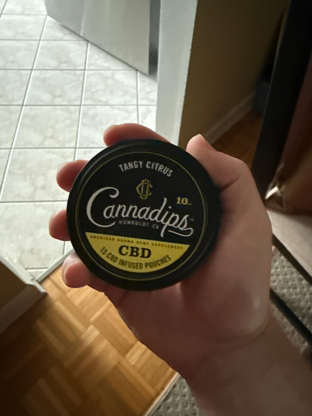 Customer photo review of Cannadips CBD