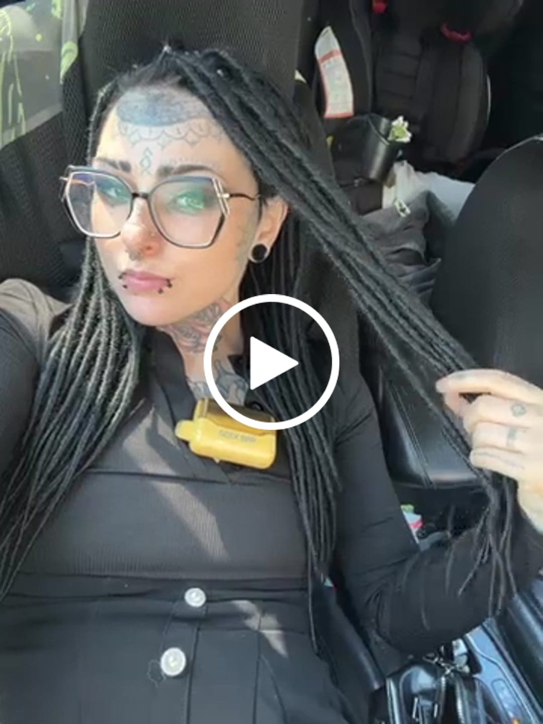 Customer video review of JET BLACK
