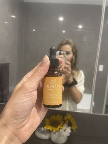 Customer photo review of Peachaboo Vitamin C Serum