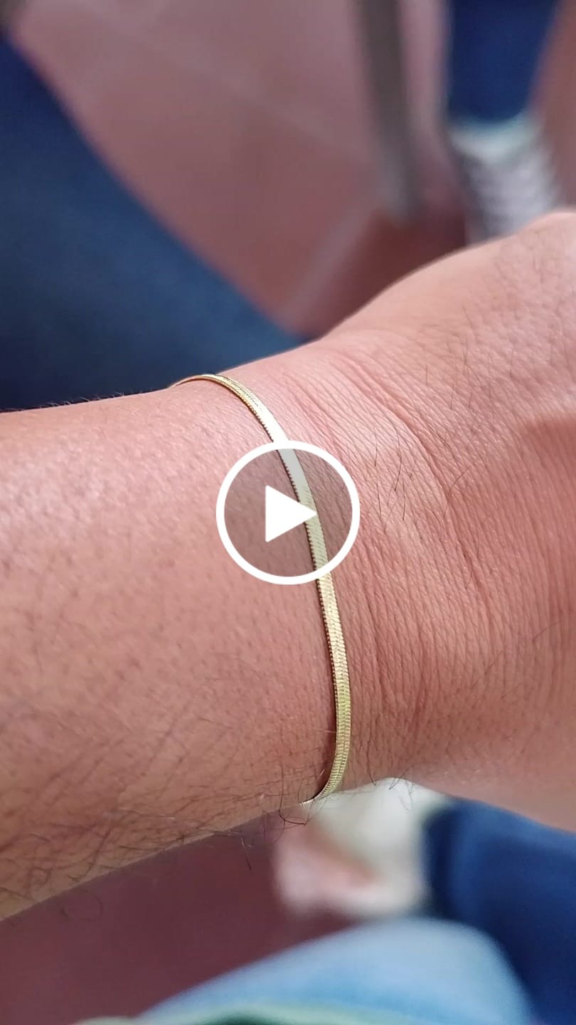 Customer video review of Pulseras Oasis en Oro laminado 18k Para Pareja