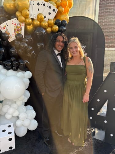 Customer photo review of Celeste Maxi Dress