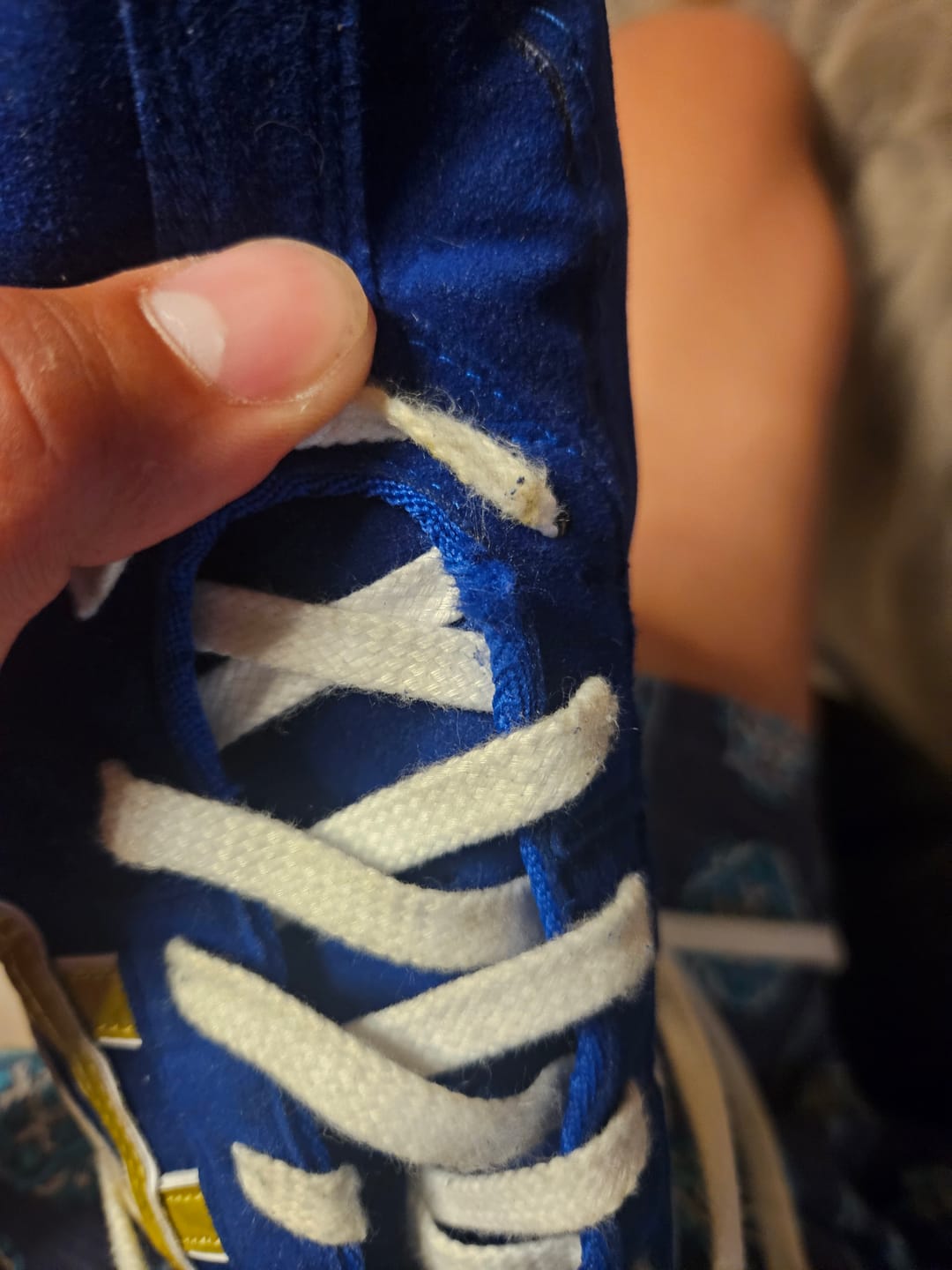 Customer photo review of Royal Blue