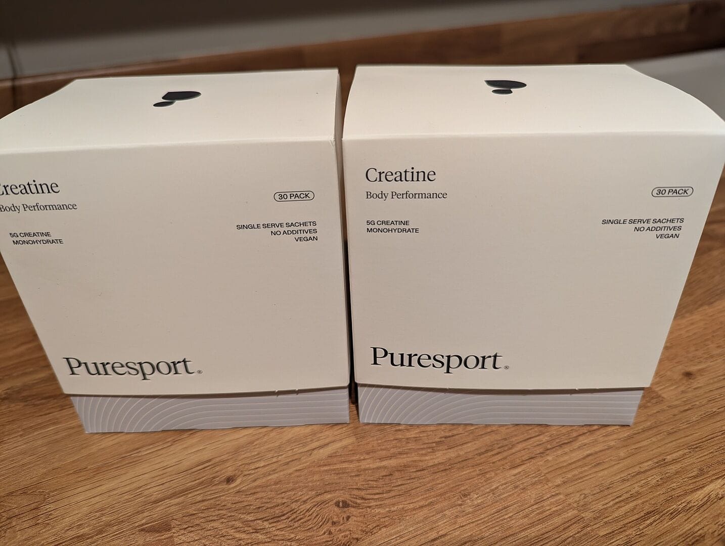 Customer photo review of Creatine Monohydrate (30 pack)