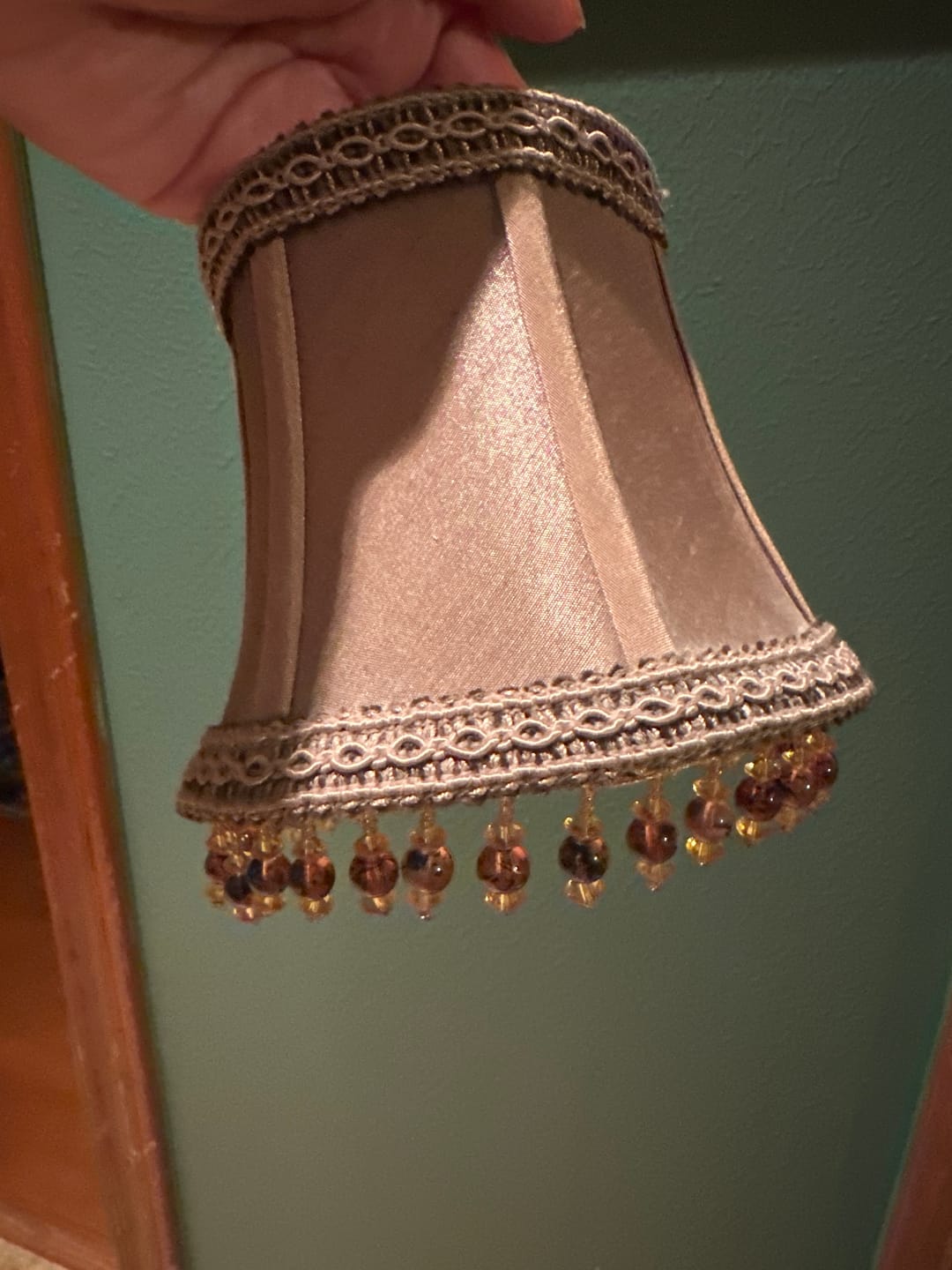 Customer photo review of Bauble Beaded Fringe Trim (Sold by the Yard)