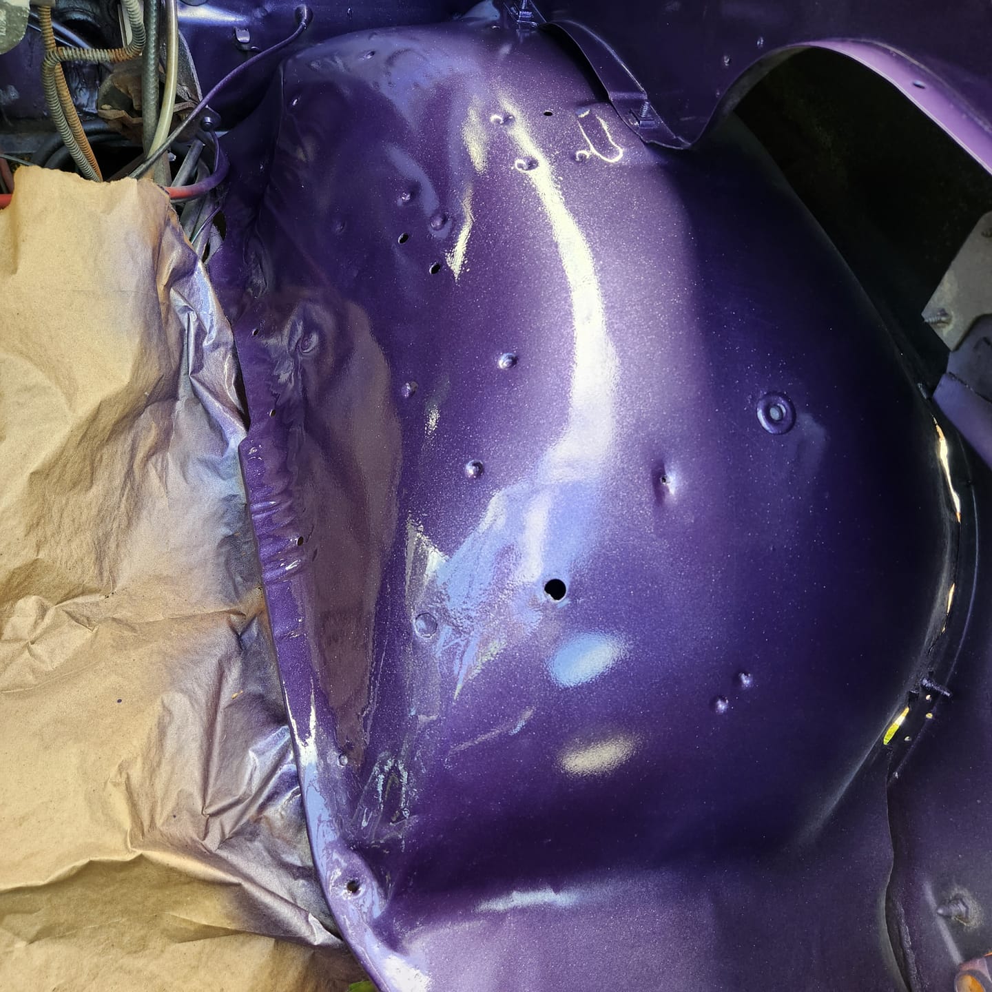 Customer photo review of DODGE PLUM CRAZY PURPLE M. C7 | OEMatch Automotive Spraycan