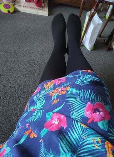 Customer photo review of Calze BambooFlow™ a Compressione punta CHIUSA – Gambe leggere tutto il giorno!