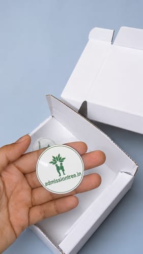 Customer photo review of Customized Magnetic Badge | Wear Your Brand