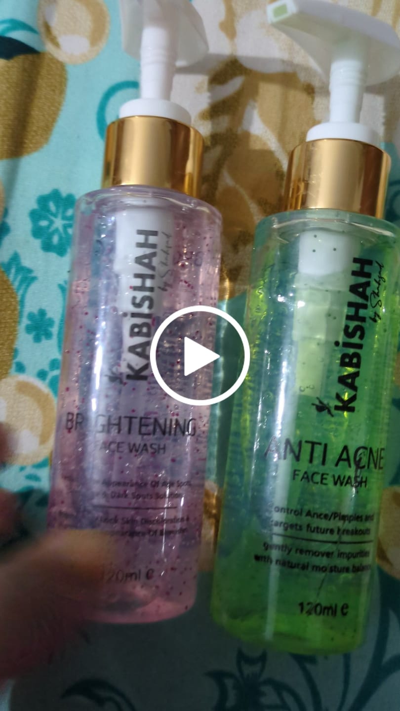 Customer video review of Face Wash Bundle: Clear & Bright Face Fusion