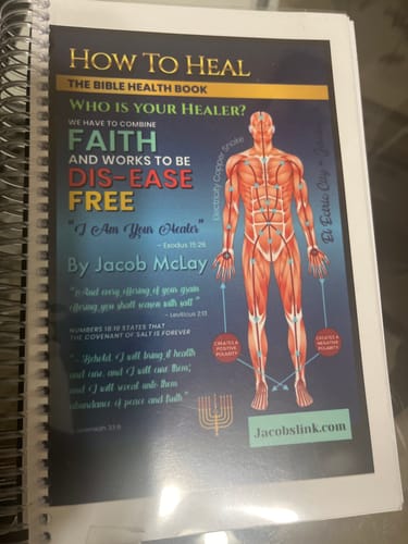 Customer photo review of Health Bible (Print + Digital) + Salt