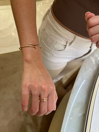 Customer photo review of Juste Un Clou Bracelet